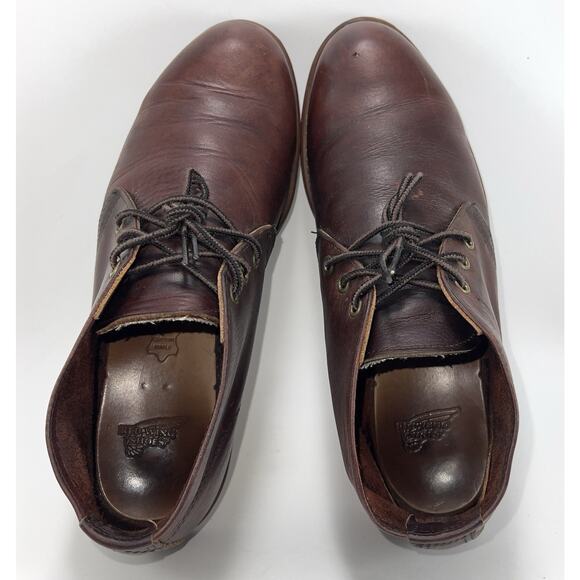 Red Wing 9215 Foreman Heritage Briar Oil Slick Chukka Work Boots Mens 10 D main image 6